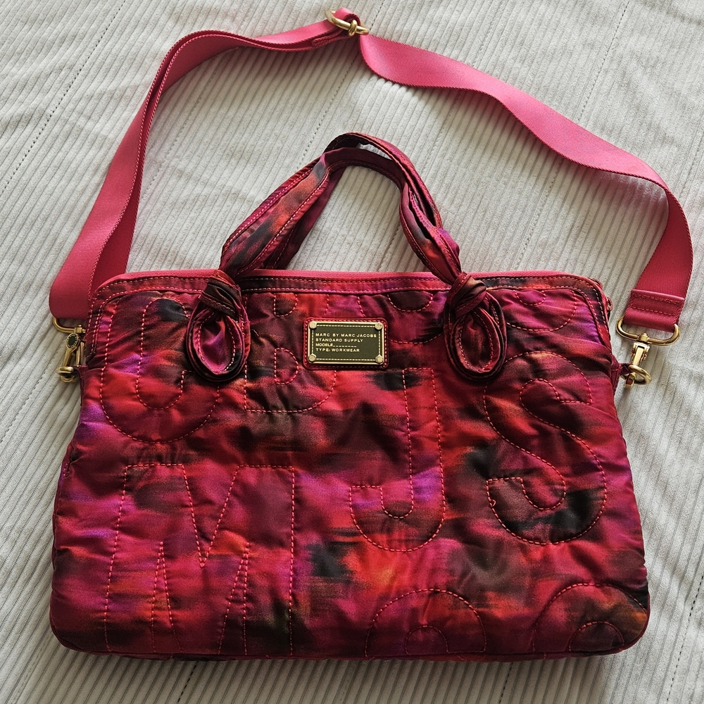 Marc by Marc Jacobs Pink Quilted Satchel